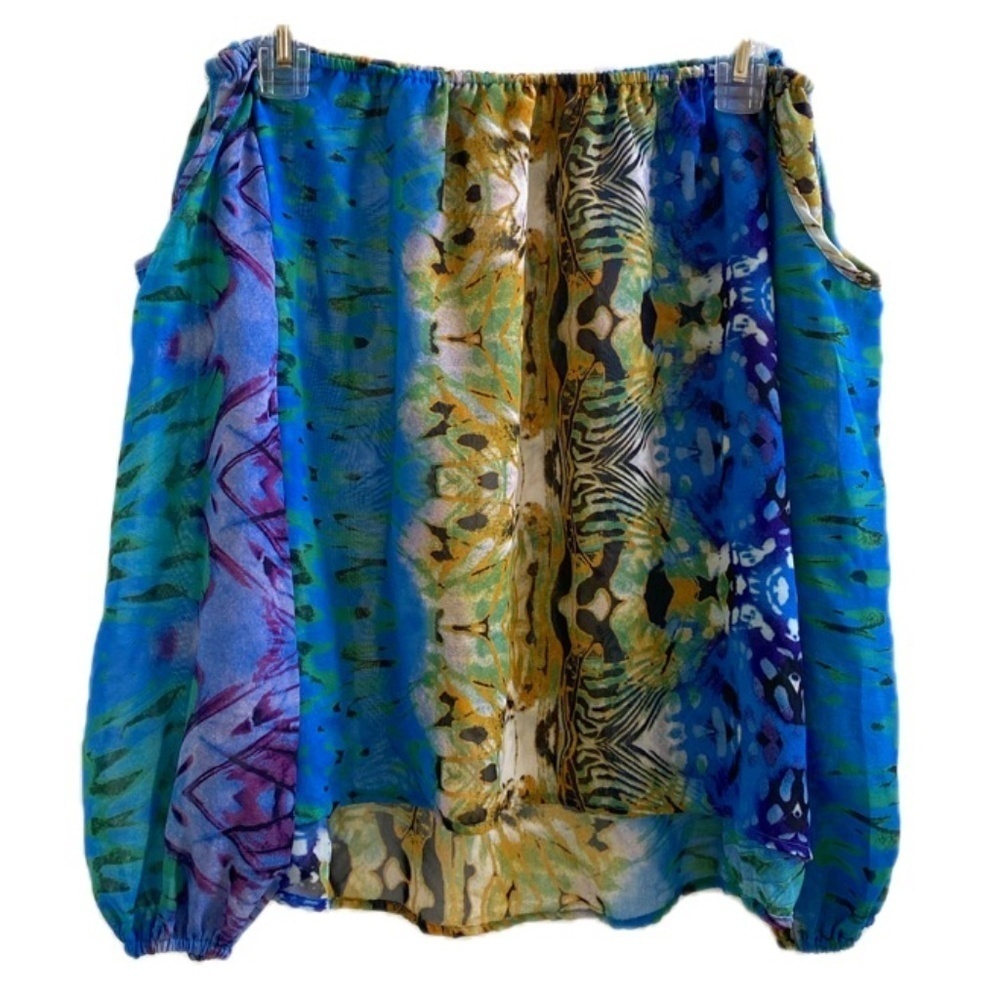 Off the Shoulder - Long Sleeve - Top - Size: Large